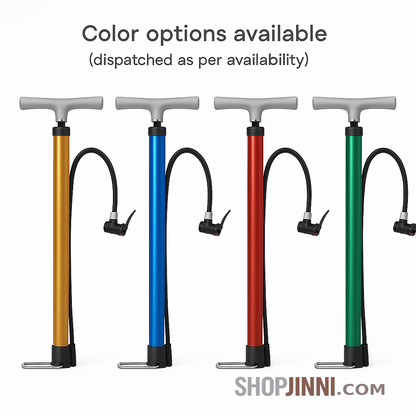 Manual Multipurpose Air Pump – Dual Nozzle | For Cycles, Bikes, Balls & More