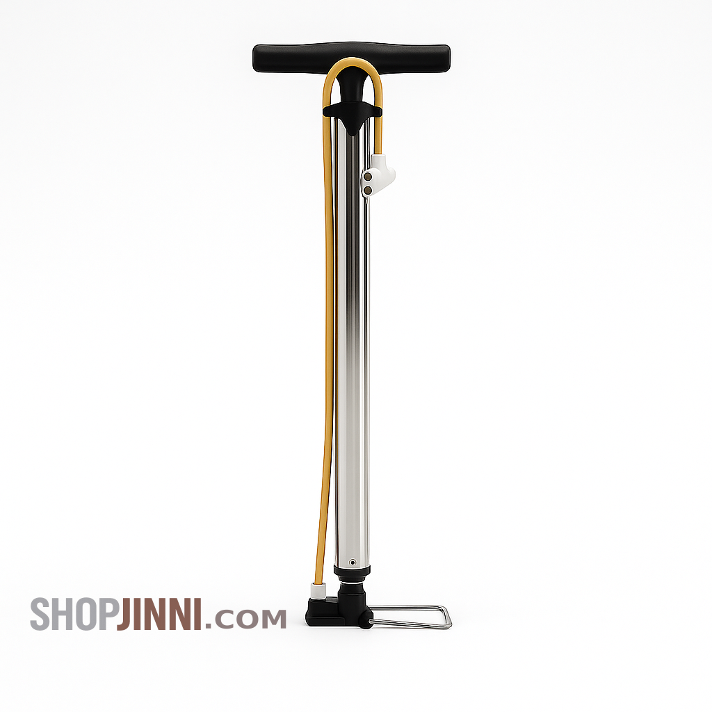 Manual Multipurpose Air Pump – Dual Nozzle | For Cycles, Bikes, Balls & More